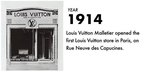 louis vuitton 歴史|Louis Vuitton paris history.